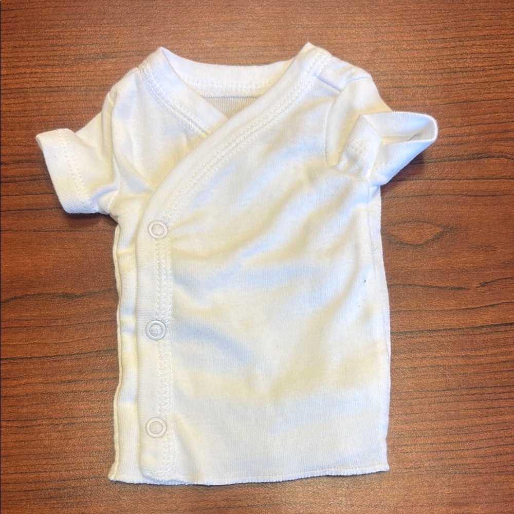 White Baby Kimono Shirt